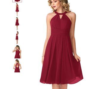 Azazie Kimmy Burgundy Bridesmaid Dress